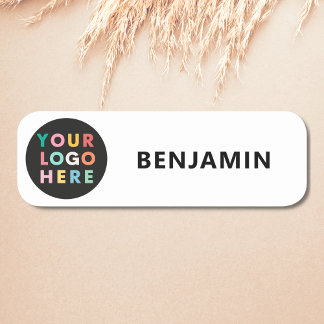 Logo für kundenspezifische Unternehmen Mitarbeiter Namensschild