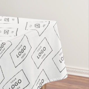 Logo für kundenspezifische Unternehmen Moderne Bus Tischdecke