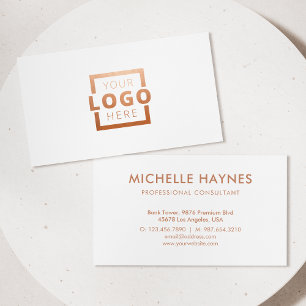 Logo für kundenspezifische Unternehmen Visitenkarte