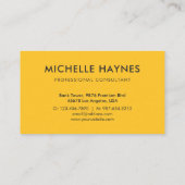 Logo für kundenspezifische Unternehmen Visitenkarte (Rückseite)