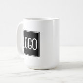 Logo für kundenspezifische Werbeaktionen Kaffeetasse (Vorderseite Links)