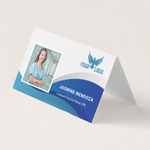 Logo für kundenspezifische Werbeaktionen Visitenkarten