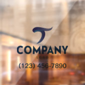 Logo für kundenspezifische Werbefirmen Fensteraufkleber (Blatt 2)