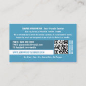 Logo für Kurierdienste, Kurierdienst Visitenkarte (Rückseite)