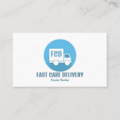 Logo für Kurierdienste, Kurierdienst Visitenkarte (Vorderseite)
