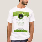 Logo für "Lachen" für einfache Unternehmen T-Shirt (Vorderseite)