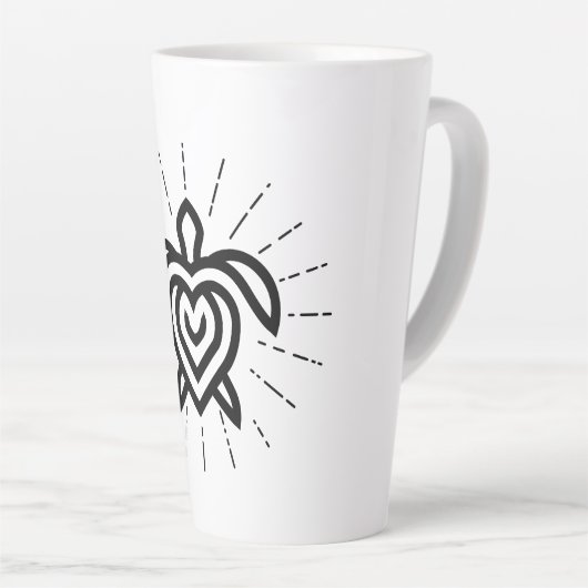 Logo für Latte Tasse (Rechte Ecke)