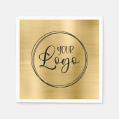 Logo für "Light Gold Foods" Serviette (Vorderseite)