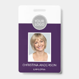 Logo für lila Mitarbeiterinnen und Mitarbeiter - F Ausweis