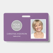 Logo für lila Mitarbeiterinnen und Mitarbeiter - F Ausweis (Vorderseite)