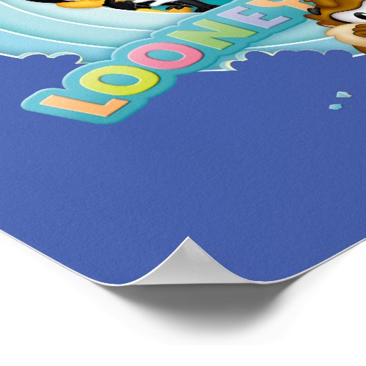 Logo für Looney Tunes | Das sind alle Leute Poster (Ecke)