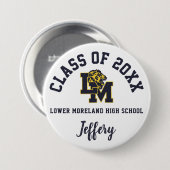 Logo für "Lower Moreland High School" Button (Vorne & Hinten)