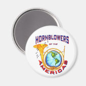Logo für Magnet-Hornblower Magnet (Vorderseite/Rückseite)