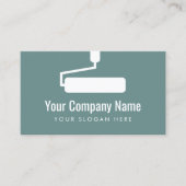 Logo für Malerdienste Visitenkartenvorlage Visitenkarte (Vorderseite)