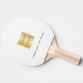 Logo für Markenbezeichnungen Tischtennis Schläger (Seitenansicht)