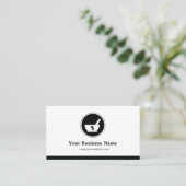 Logo für medizinische Versorgung - Berufliches Ele Visitenkarte (Stehend Vorderseite)