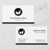 Logo für medizinische Versorgung - Berufliches Ele Visitenkarte (Vorne/Hinten)