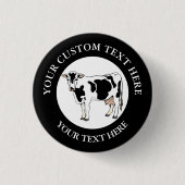 Logo für Milchkühe Button (Vorderseite)