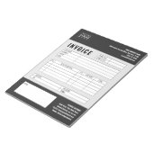 Logo für Minimalistische, benutzerdefinierte Gesch Notizblock (angewinkelt)