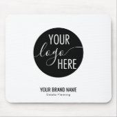 Logo für Minimalistische Berufliche Unternehmen Mousepad (Vorne)