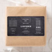 Logo für Minimalistische schwarze Dropper-Flasche (Insitu)