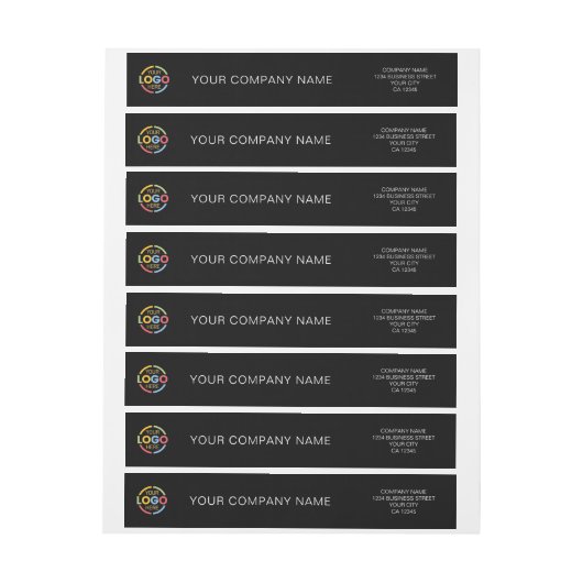 Logo für Minimalistische Schwarze Unternehmen (Bogen)