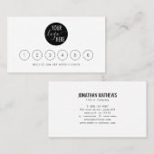 Logo für Minimalistische Unternehmen Treuekarte (Vorne/Hinten)