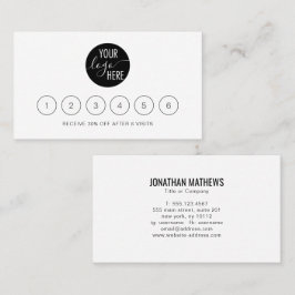 Logo für Minimalistische Unternehmen Treuekarte