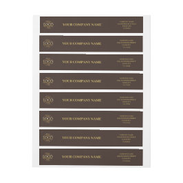 Logo für Minimalistisches Brown-Unternehmen