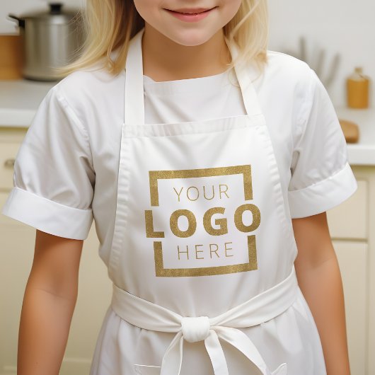 Logo für Mitarbeiter von benutzerdefinierten Unter Kinderschürze