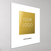 Logo für moderne Berufliche Unternehmen Foliendrucke (Ablage )