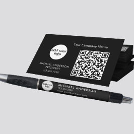 Logo für moderne Unternehmen für Schwarze Unterneh Kugelschreiber