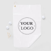 Logo für moderne Unternehmen Golfhandtuch (Insitu)