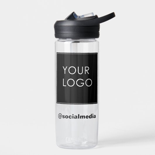 Logo für moderne Vorlagenunternehmen Trinkflasche (Links)