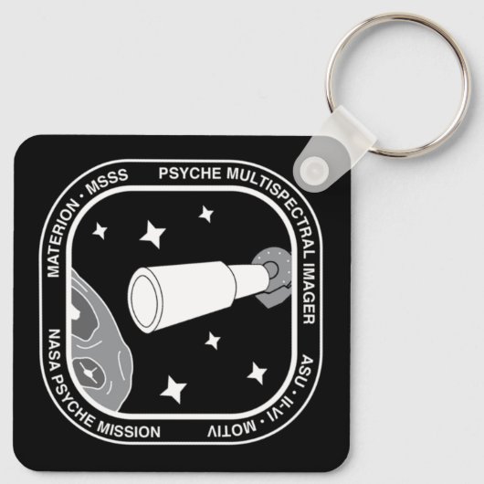 Logo für multispektrale Bilder Schlüsselanhänger (Rückseite)