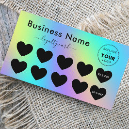 Logo für Niedliche Rabattkombination für Holografi Treuekarte