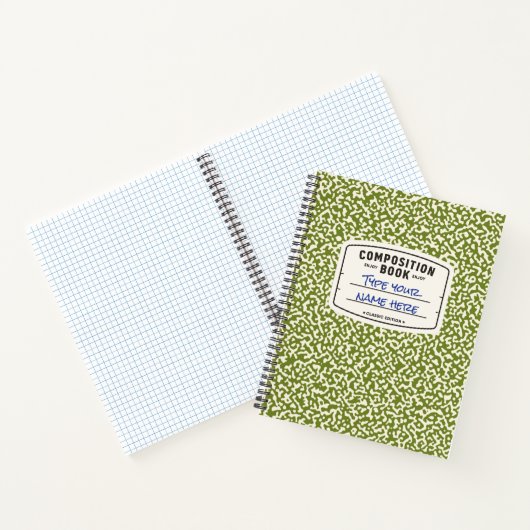 Logo für Notebook mit individueller Komposition Gr Notizblock (Innenseite)