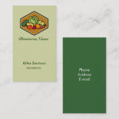 Logo für Obst und Gemüse Visitenkarte (Vorne/Hinten)