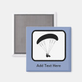 Logo für Paraglider Magnet (Vorderseite/Rückseite)