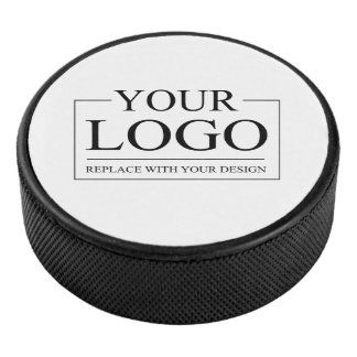 Logo für personalisierte Hochzeiten Eishockey Puck