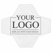 Logo für personalisierte Hochzeiten Fußball (Flach)