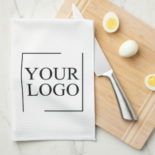 Logo für personalisierte Hochzeiten Geschirrtuch