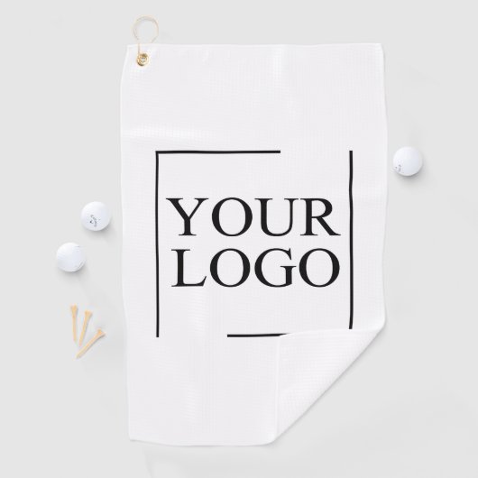 Logo für personalisierte Hochzeiten Golfhandtuch (Insitu)