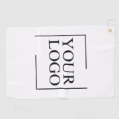 Logo für personalisierte Hochzeiten Golfhandtuch (Horizontal)