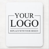 Logo für personalisierte Hochzeiten Mousepad (Vorne)