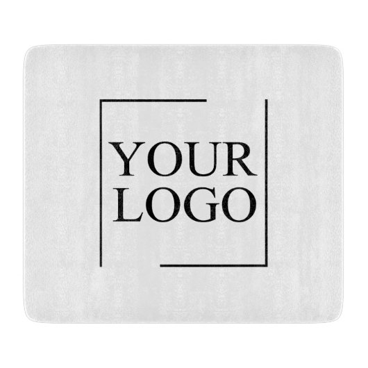 Logo für personalisierte Hochzeiten Schneidebrett (Vorderseite)