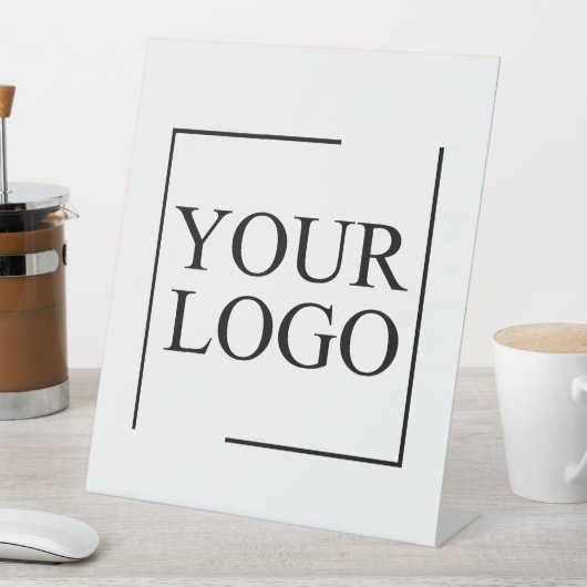 Logo für personalisierte Hochzeiten Sockelschild (In Situ)