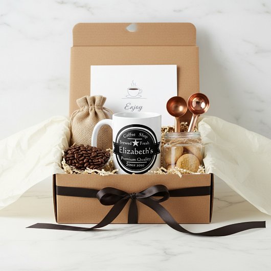 Logo für personalisierte Kaffeestuben Kaffeetasse