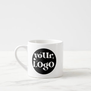 Logo für personalisierte Unternehmen Espressotasse