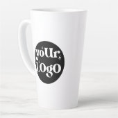 Logo für personalisierte Unternehmen Milchtasse (Linke Ecke)